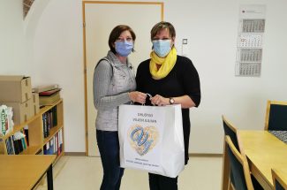 donacija otroških maske Društvo Viljem Julijan